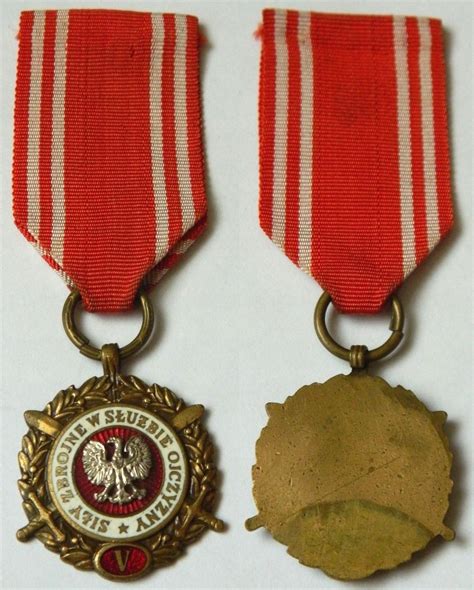 MEDAL SIŁY ZBROJNE W SŁUŻBIE OJCZYZNY V 9367538349 oficjalne