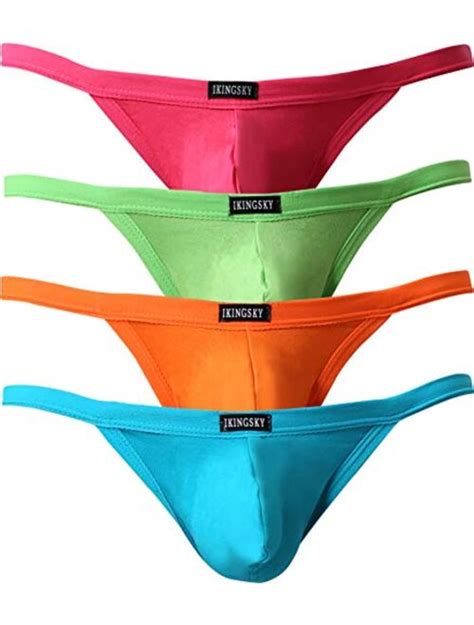 Buy Ikingsky Men S Modal Pouch G String Sexy Low Rise Thong Underwear