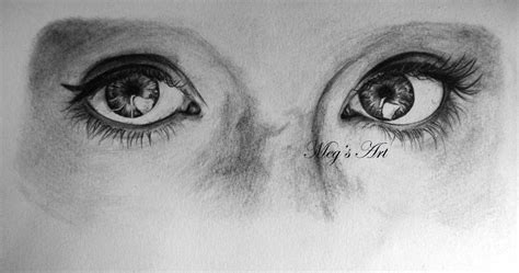 Drawing, eyes, Meg's art, pencil,shading, realistic, just eyes, pretty, girl Pencil Shading ...