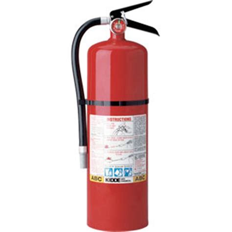 10 Lb Abc Fire Extinguisher With Wall Bracket Ngc Industries