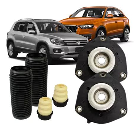 Kit Batente Amortecedor Dianteiro Jetta Passat Tiguan A3 Q3