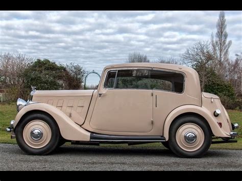 1935 Humber 12 Vogue Pillarless Saloon Once A Leader Amongst Cars Of