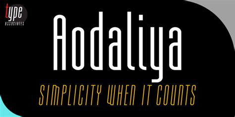 Aodaliya Extra Bold Font XFonts Pro