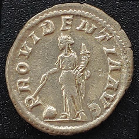 Maximinus I Ad Gm Silver Denarius W Providentia All