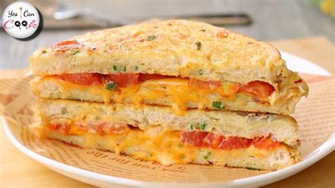 Egg Cheese Sandwich / Omelette Sandwich Recipe by (YES I CAN COOK) - Dining and Cooking