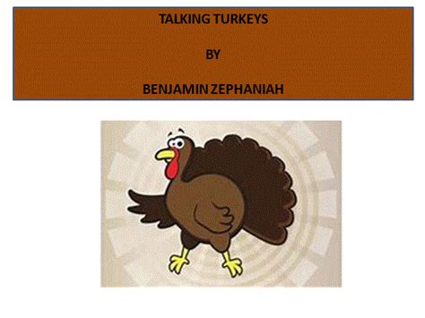 Talking Turkeys by Benjamin Zephaniah | Teaching Resources