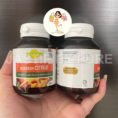 Po Malaysia Category A Biogrow Bio Citrus Tablets Jastip By