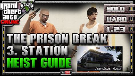 Gta Online Heists Prison Break Station Setup Strategy Guide