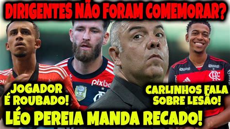 Carlinhos Fala Sobre Les O Situa O De Matheus Gon Alves Diretoria