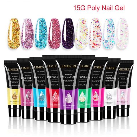 Limegirl All Single Poly Gel Nail Collection Limegirlstore