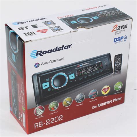 Roadstar Rs Deckless Media Player With Usb Sd Bluetooth