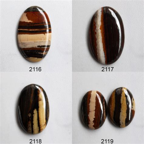 Brown Zebra Jasper Cabochon Brown Zebra Jasper Stone Brown Etsy