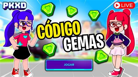 CÓDIGO DE GEMAS GRÁTIS PK XD 1500 GEMAS NO TOTAL YouTube