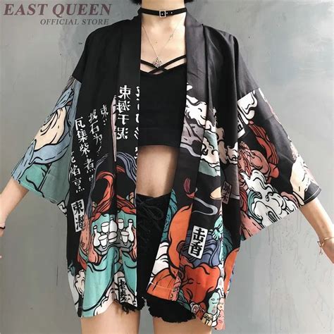 Kimonos mulher 2022 japonês kimono cardigan cosplay camisa blusa para