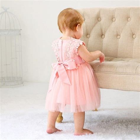 Robe Cérémonie Bébé Fille Rose Princesse Parfaite