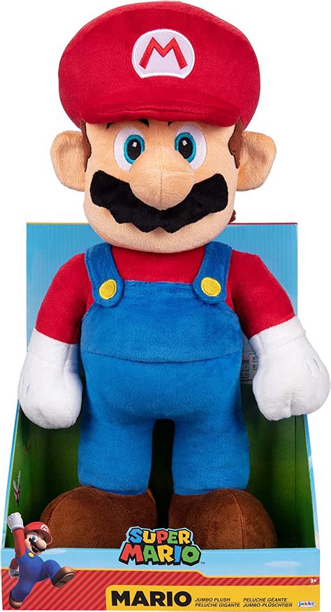 Peluche Mario G Ante Cm Xxl Nintendo Monsieur Jouet