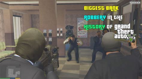 GTA V The BANK ROBBERY GTA 5 Juggernaut Suit Bank Heist Mission