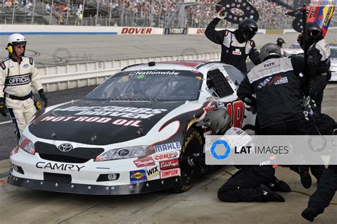 May Dover Delaware Usa Denny Hamlin Pitstop Lat