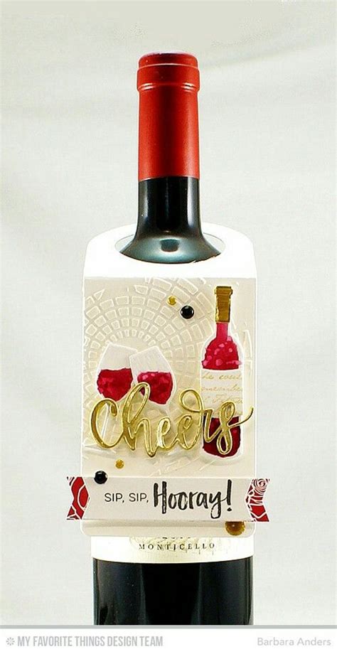 Wine Bottle Gift Tags Wine Bottle Topper Wine Bottle Covers Bottle