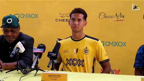 Pengalaman Hadi Fayyadh Jadi Taruhan Perak Fc Media Variasi