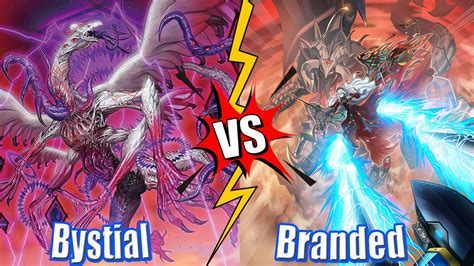 Bystial Runick Vs Branded Bystial Dragon High Rated DB Yu Gi Oh 2024