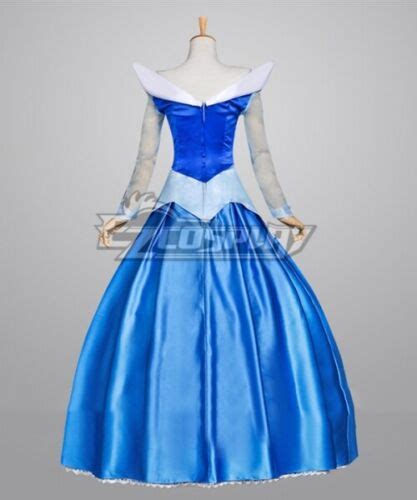 Sleeping Beauty Princess Aurora Blue Dress Cosplay Costume Dress Ebay