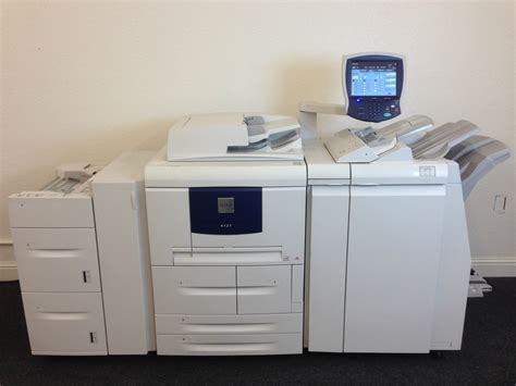 Xerox Copier Printer Scanner With Light Production Finisher And