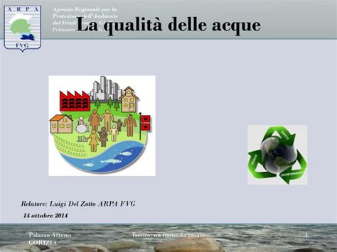 PPT La qualità delle acque PowerPoint Presentation free download