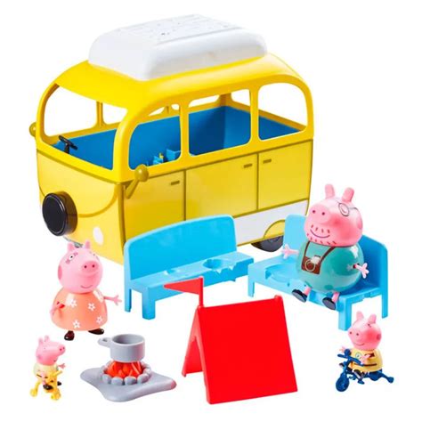 Peppa pig Playset Camper Van Peppa Pig Multicolor | Kidinn