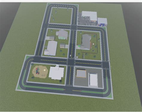 Roblox Suburban Map