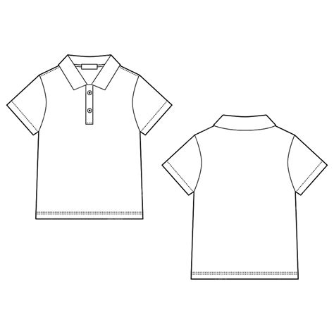 Polo Blanco Vector PNG Polo Bosquejo Blanco PNG Y Vector 51 OFF