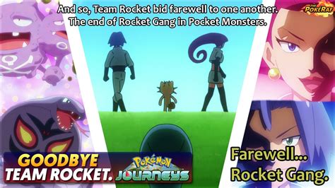 Team Rocket Leaves The Pokémon Anime Pokémon Journeys Reveals Team