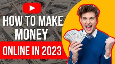 Copy Of Make Money Online Youtube Thumbnail Template Postermywall