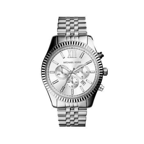 Michael Kors Watches Michael Kors Gents Silver Lexington Watch Men S Watches From Faith