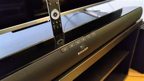 Sharp HT-SB100, the proof: the soundbar to enter the world of soundbars ...