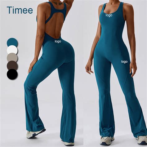 One Piece Jumpsuit Sports Wear Conjuntos Deportivos Mujer Yoga Pants