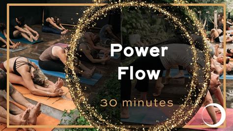 Yoga Flow Minute Power Flow Youtube