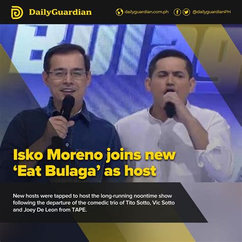 Daily Guardian On Twitter Former Manila Mayor Isko Moreno Was