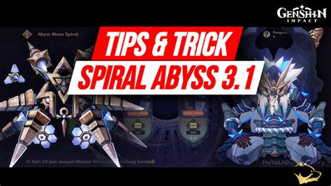 Guide Tips Trick Menang Spiral Abyss Floor Genshin Impact