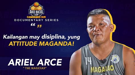 ARIEL The Mystic Baller ARCE Ako Bicol Cup Documentary YouTube