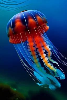 Jelly Fish Sea Plant Underwater Waterc Gallery Stablecog