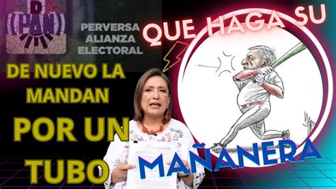 Es Vulgar Dice Amlo A Xochitl Galvez Youtube