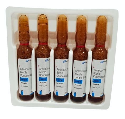 Amiodarone Sterile Concentrate Duron Mg Ml At Rs Pack