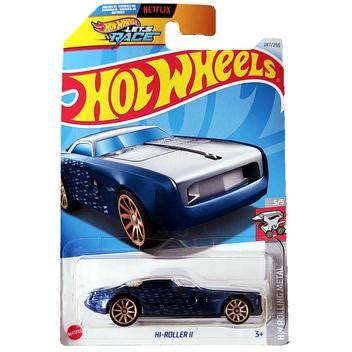 Hot Wheels B Sico Mattel Hot Wheels Let S Race Hw Rolling Metal Hi Roller Ii Lote Q