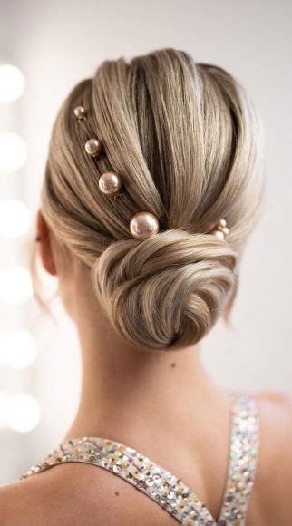 Best Wedding Hairstyles For Brides Glam Neat Wave Low Bun