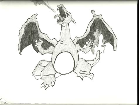 Charizard Sketch By Beast167 On Deviantart