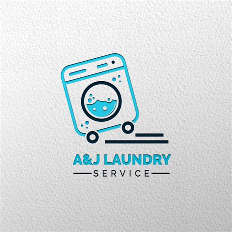 Laundry Pickup and Delivery Service Logo Design