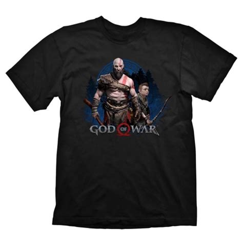 God Of War God Of War T Shirt Kratos And Atreus Figurine Discount