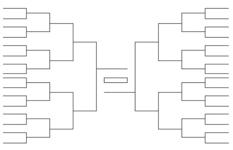 32 Team Printable Bracket