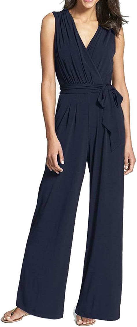 Overall Damen Lang Abendmode Mode Party Festlich Elegante Jumpsuit Mode